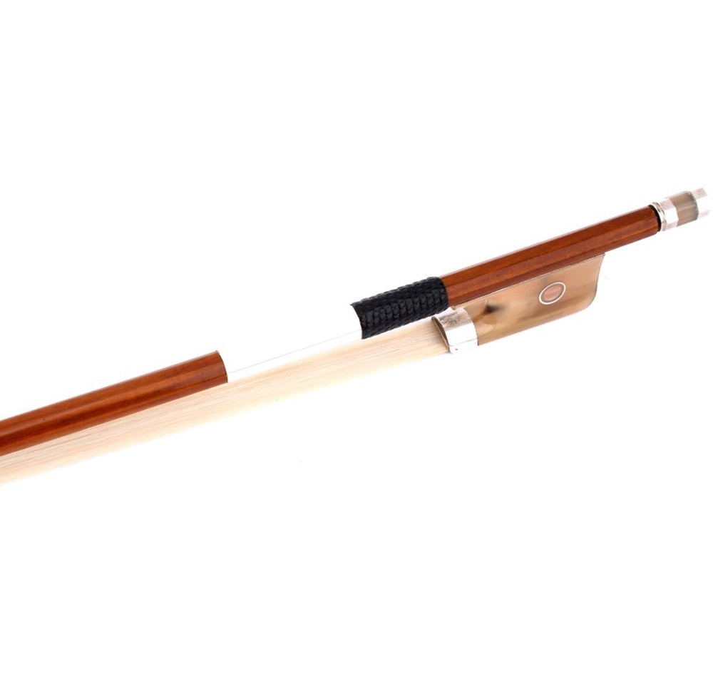 D.PECCATTE Copy Master Pernambuco Cello Bow 4/4 White OX Parisan eye Silver Fast