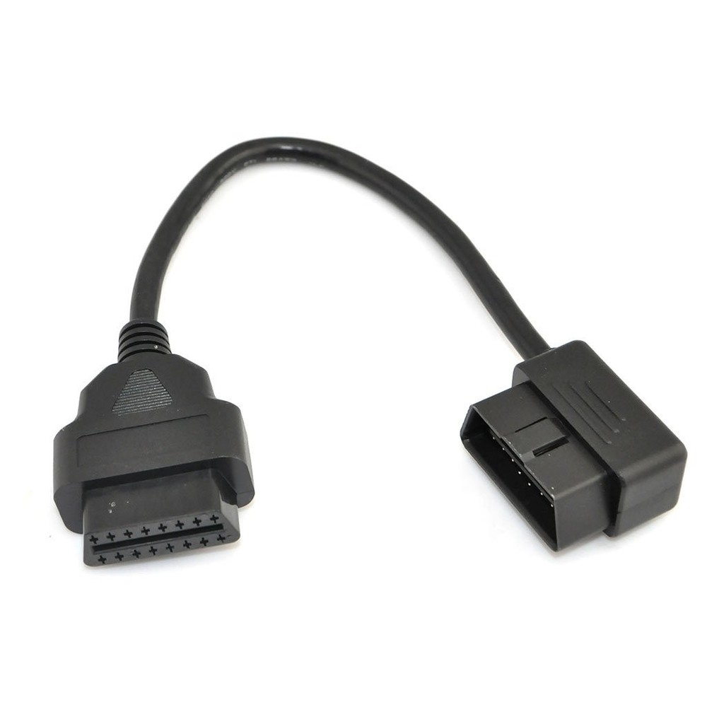 Versatile 1ft 16 Pin OBD II Extension Cable - Daisy-Chain for Expanded Access