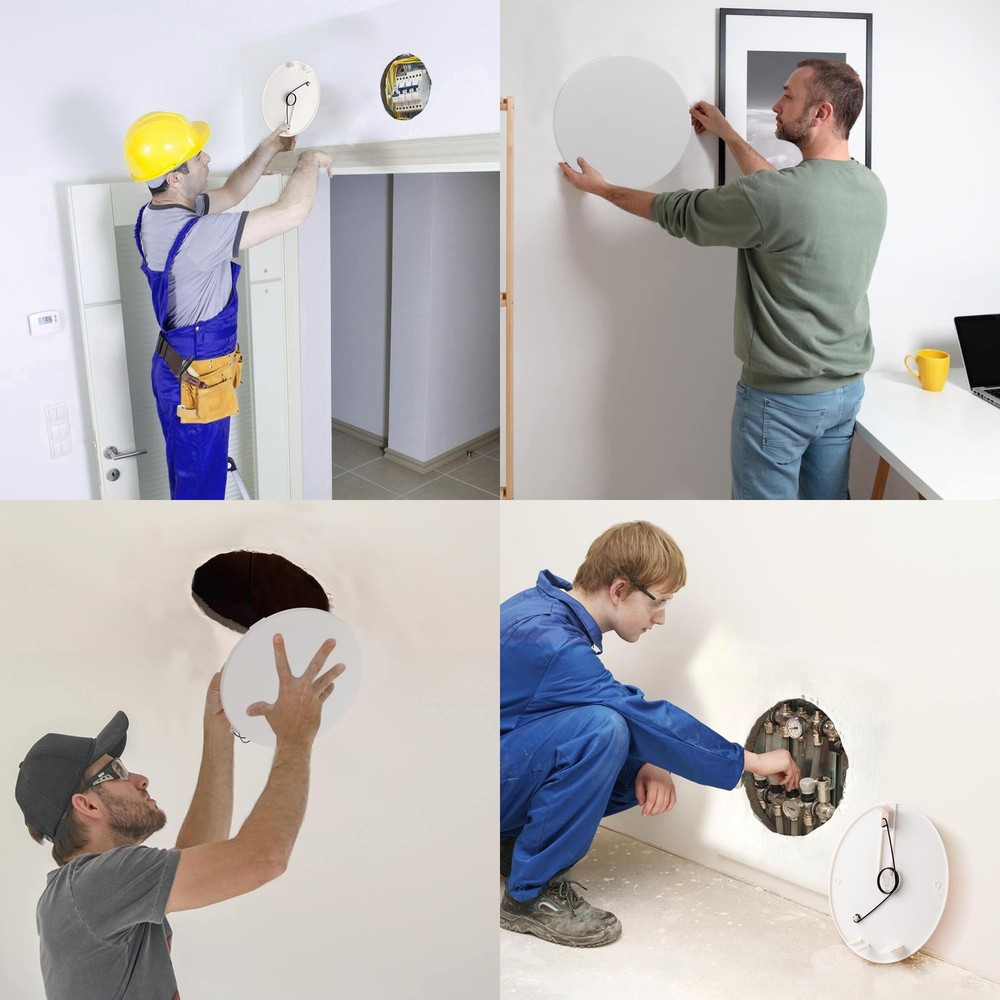 10" Round Access Panel for Ceiling and Wall - Adjustable from 6 to 9 inches -...
