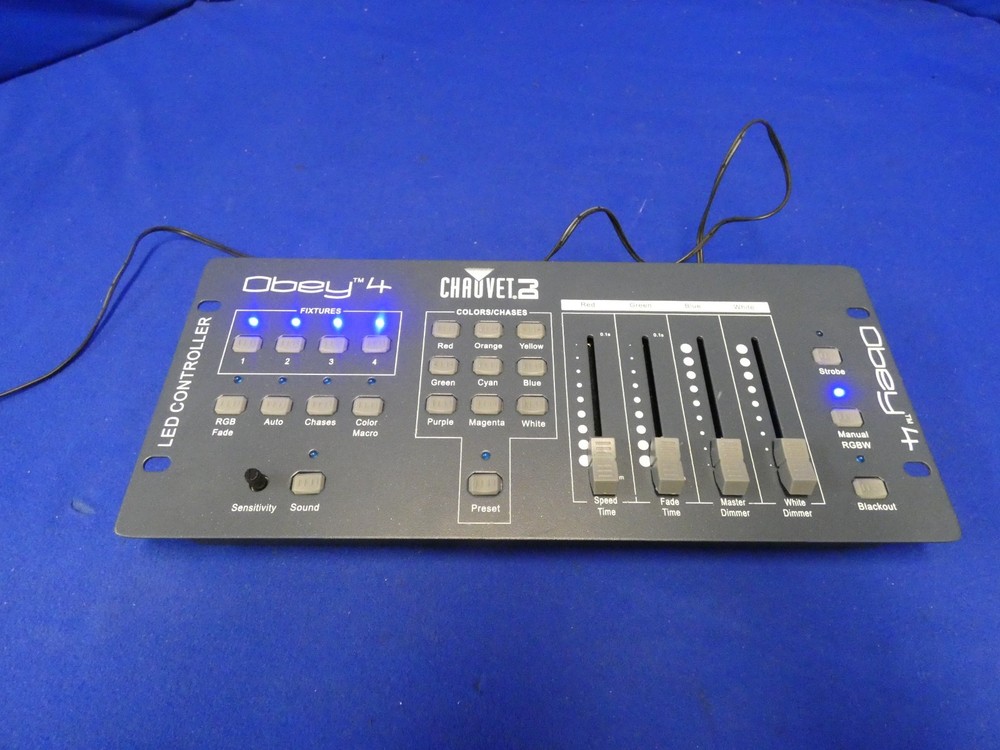 Chauvet DJ OBEY 4 LED Controller w/Power Supply