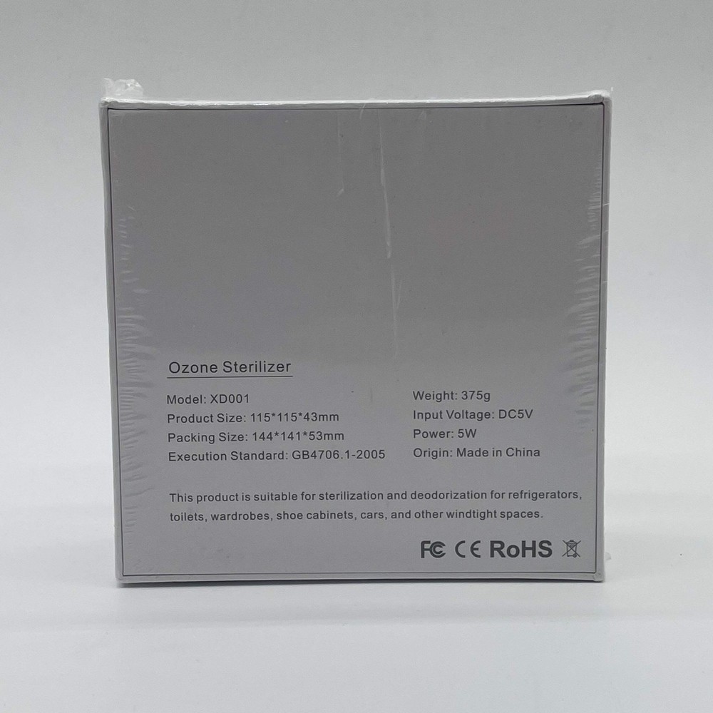 New Ozone Sterilizer Portable Odor Remover Sterilizer Machine White