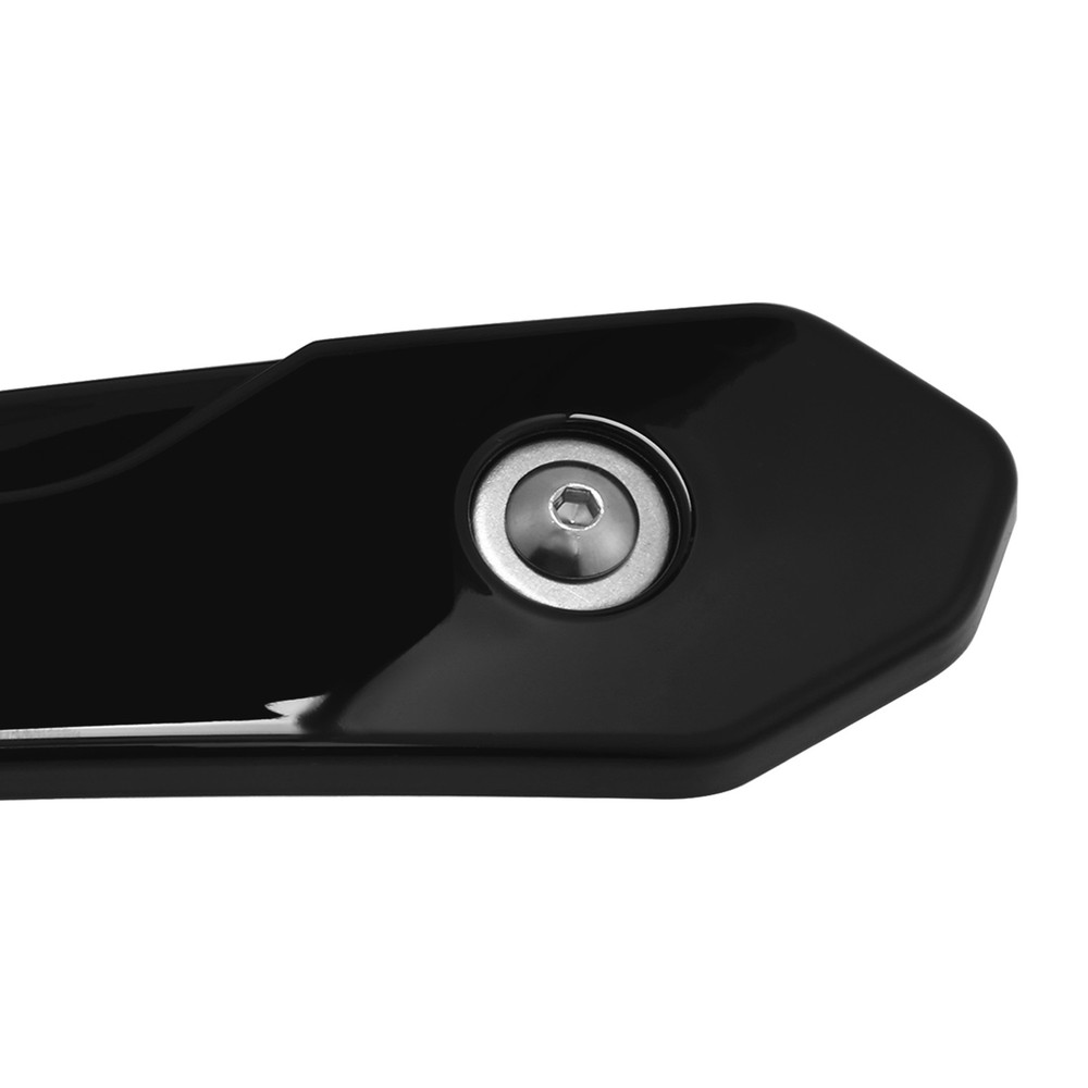 Black Split Windscreen Windshield Side Trim Fit For Harley CVO Road Glide 23-25