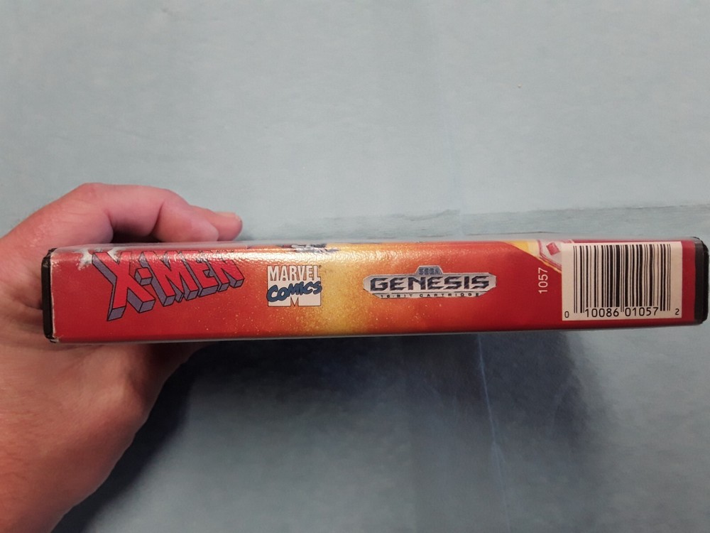 X-Men (Sega Genesis) Authentic BOX ONLY+BOX PROTECTOR