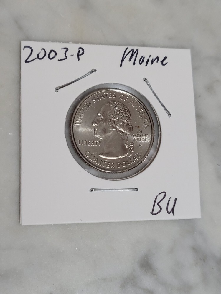 2003-P Maine State Quarter- Uncirculated