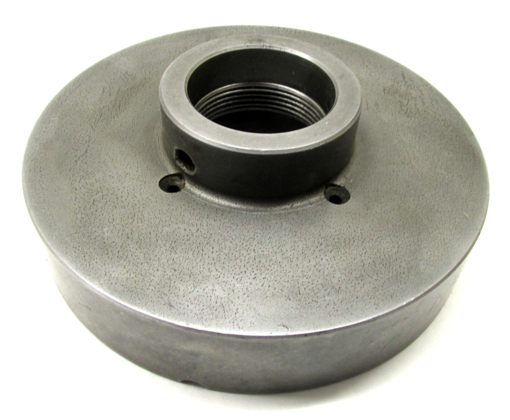 HARDINGE 6'' OC DEEP 5C COLLET STEP CHUCK CLOSER w/ 2-3/16''-10 THREADED MOUNT
