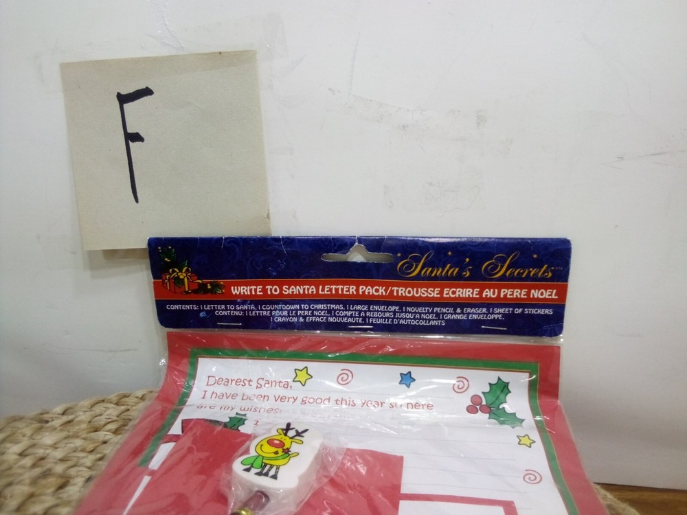 Santas Secrets Write To Santa Letter Pack