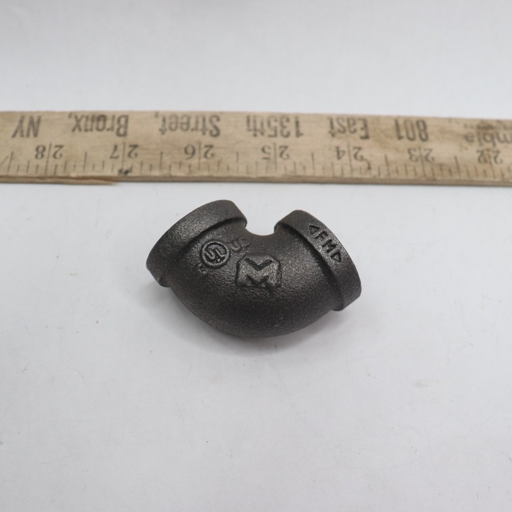90 Degree Elbow Malleable 1/2"