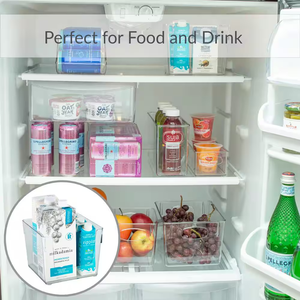 Square Open Front Organizer in Clear