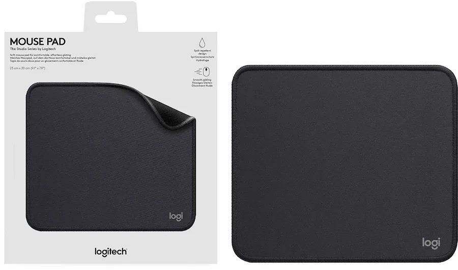 Logitech - Mouse Pad Studio Series (Medium) - Graphite (956-000035)
