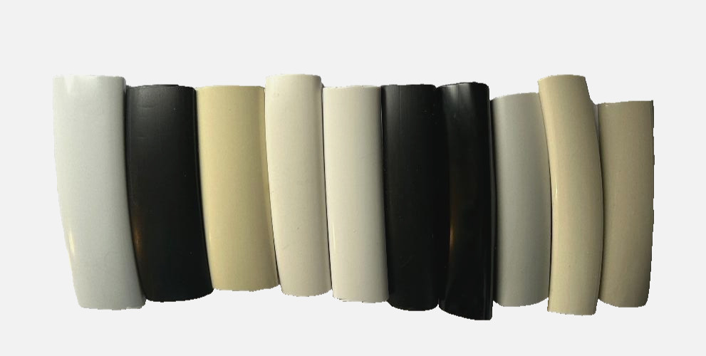 SAMPLES fit Large Retainer Aluminum RV Vinyl Trim Molding Flexible Screw Cover