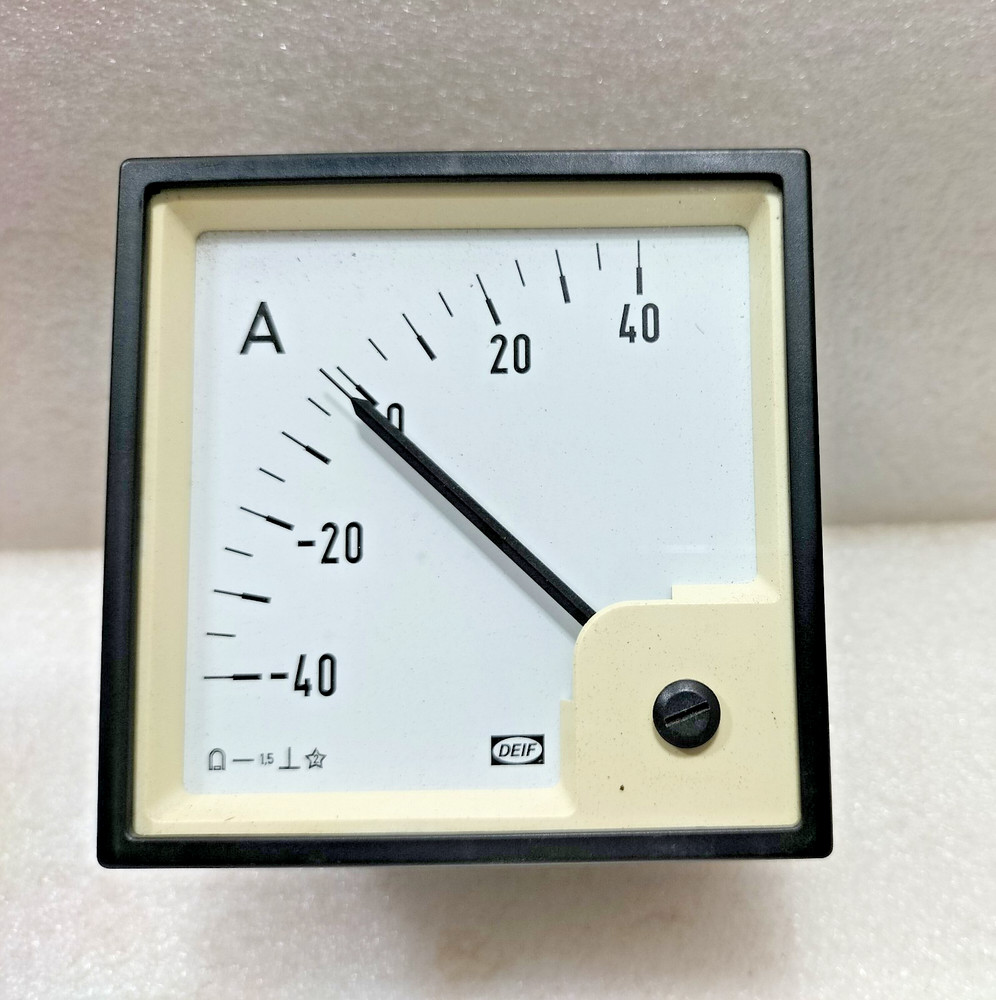 DEIF DQ96-X PANEL AMMETER