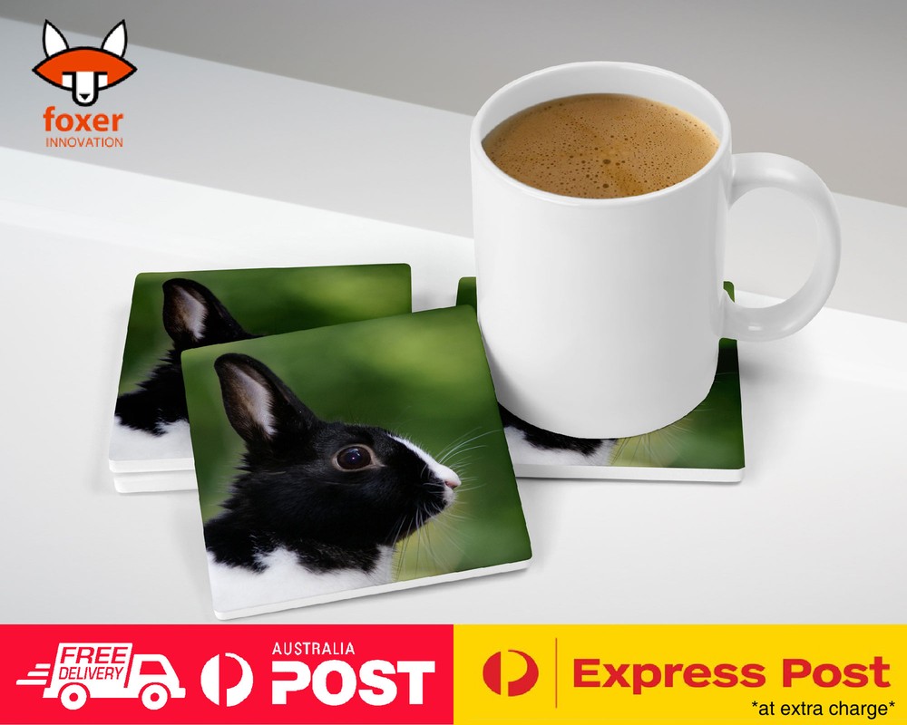COASTER COFFEE DRINKING MAT|CUTE RABBIT BUNNY 21