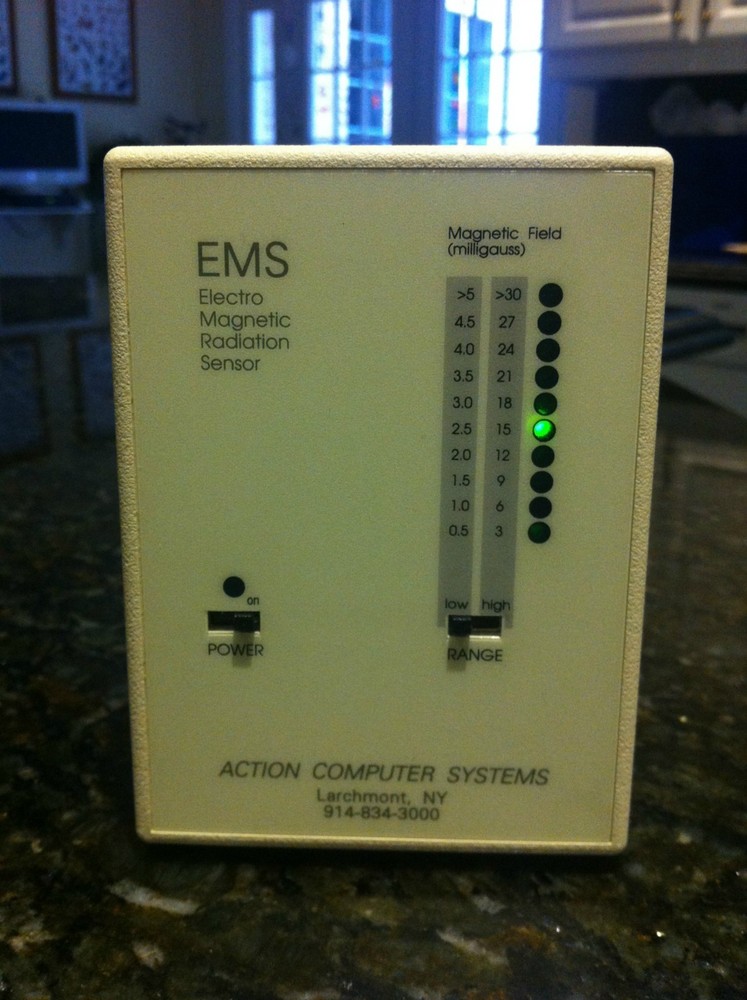 EMF LED Digital Electromagnetic Radiation Detector Sensor Meter Model ACS-1008