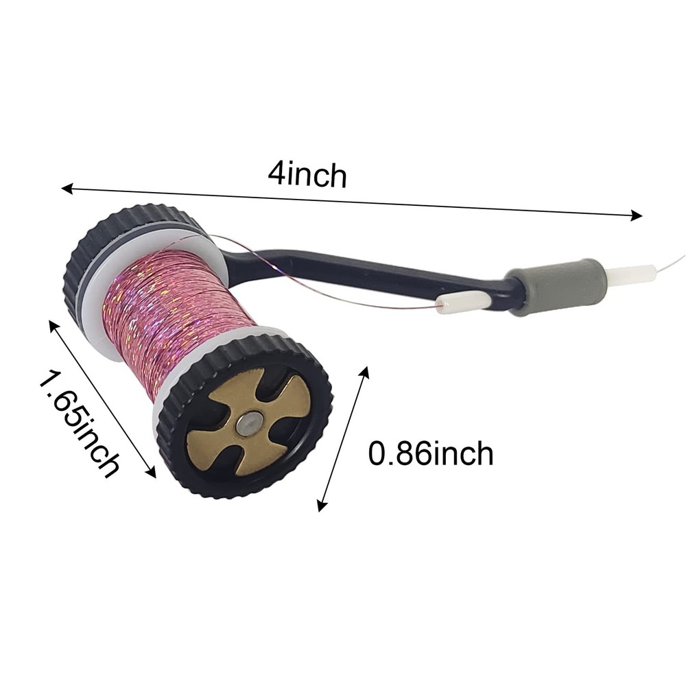 Fly Tying Tool Combo - Accessories and Tools Kit, Bobbin Holder, Hair Stacker...