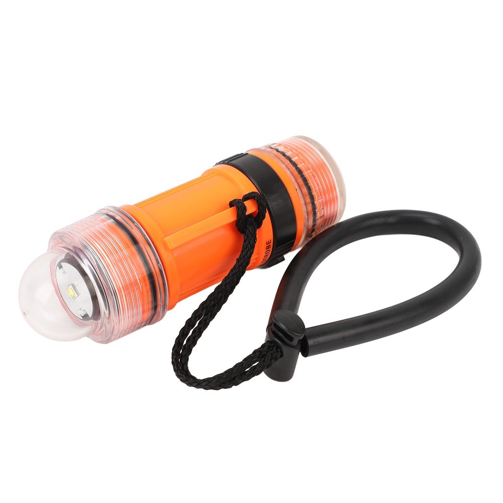 Waterproof Dive Strobe Flashlight High Brightness LED For Underwater Advent RAVV