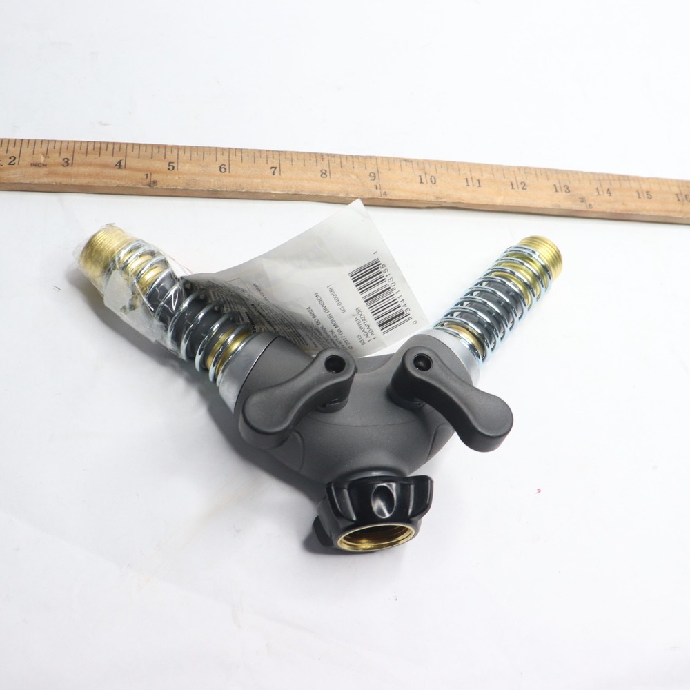 Gilmour Dual Flex Connect Shut-Off Hose Adaptor