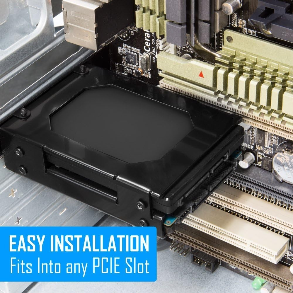 PCI-E SSD Mounting Kit - 2x 2.5 Inch HDD Converter