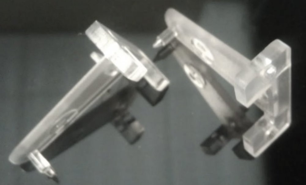 Hold Down Plastic Bracket For 2 inch Horizontal Blind