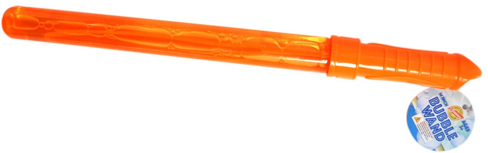 Bubble Wand 14 inch with Handle Assorted Colors