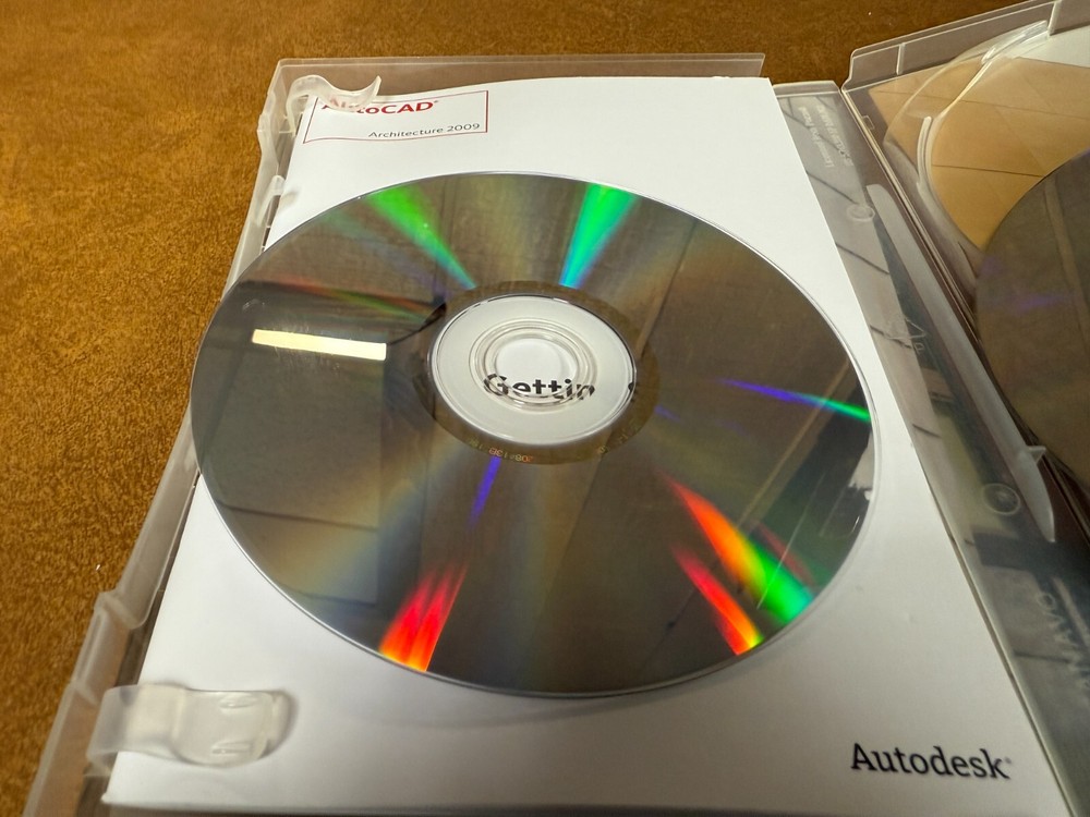Autodesk AutoCAD Architecture 2009 Disc (DVD only) No codes