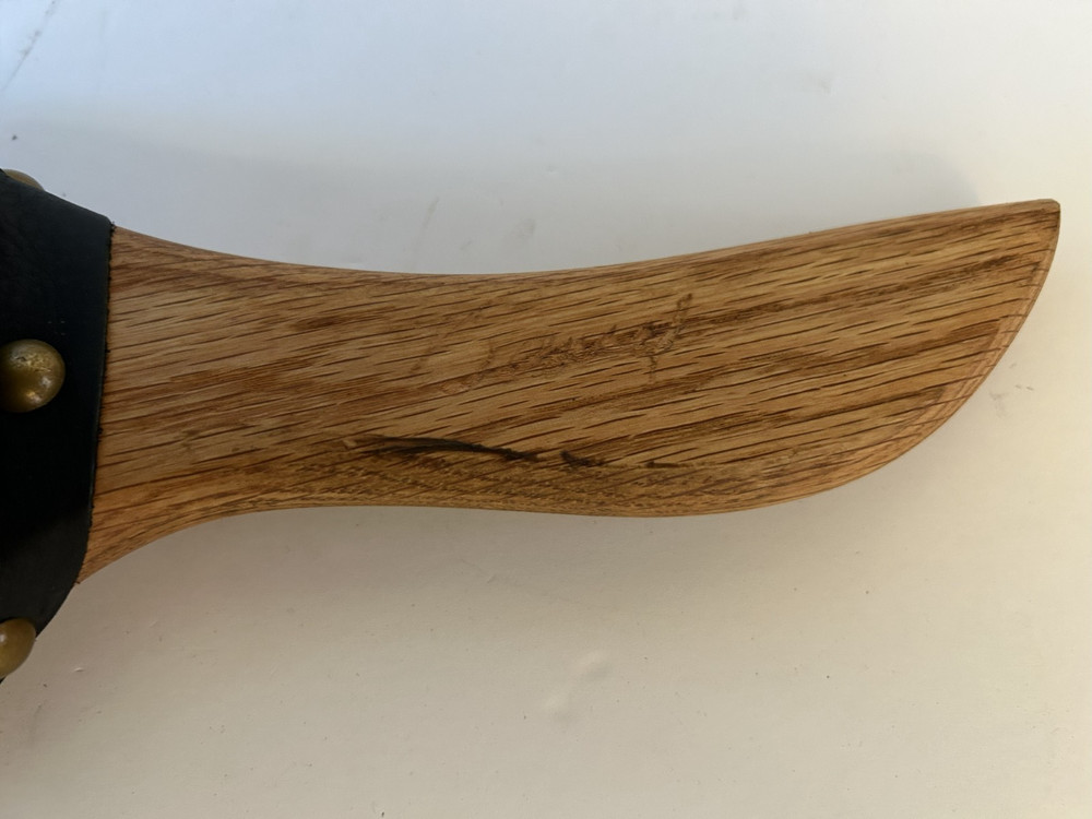 NEW - Johnny Beard Bellow - Solid Wood with Leather - Made in Oklahoma