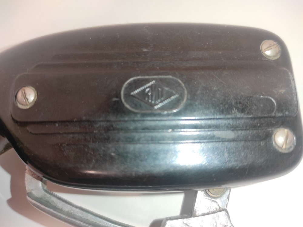 Soviet electrodynamic flashlight called "Zhuchok." "B-44."