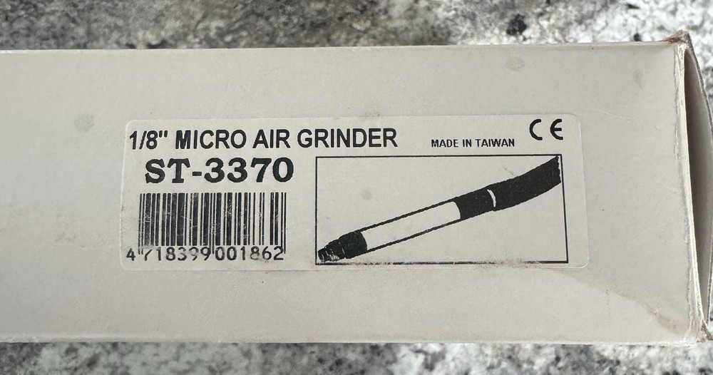 Sumake 1/8” Micro Air Grinder