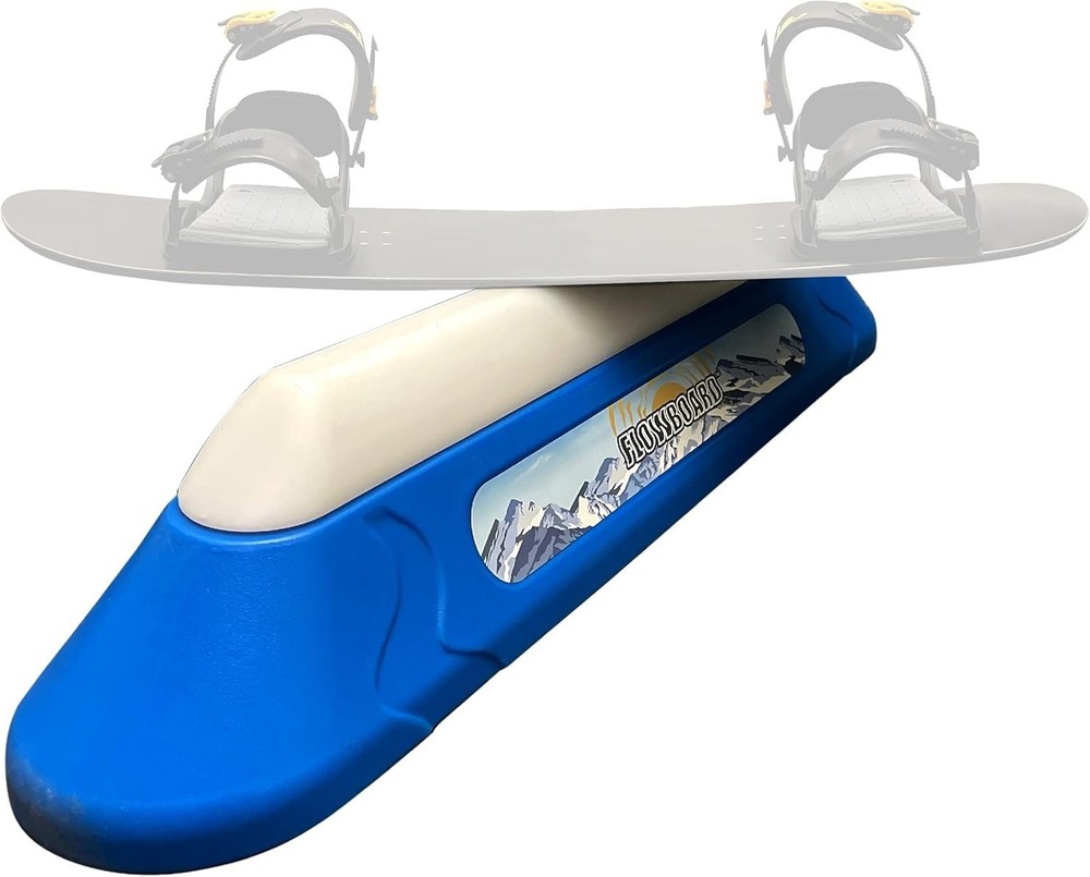 Flowboard Snowboard Trick Training System Develops Skills for Rails and Jibs Dur