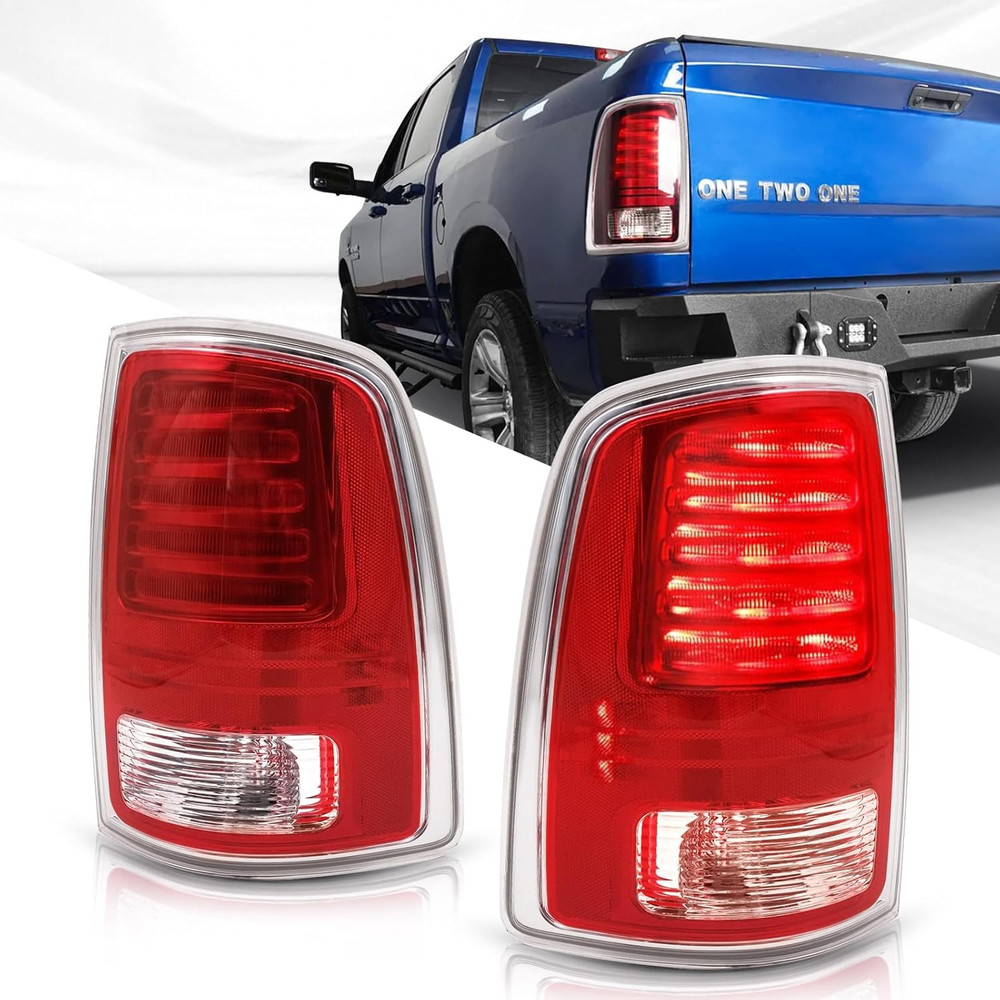 - for Dodge Ram 1500 Tail Lights Assembly 2013-2018,2500 & 3500 Tail Light 2014-