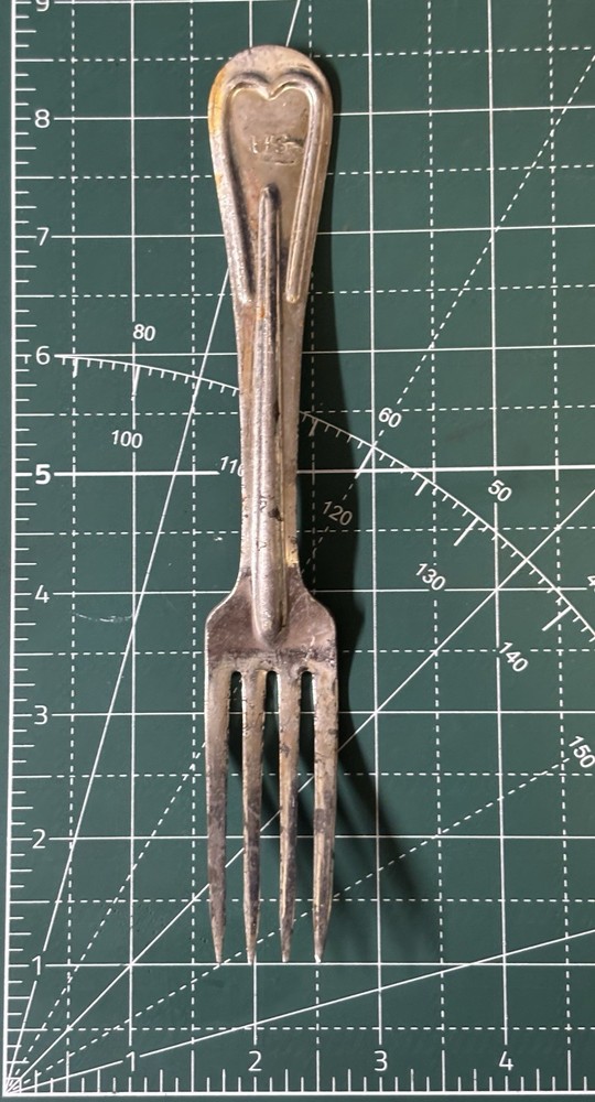 WW1 US Military Mess Kit Fork 1917