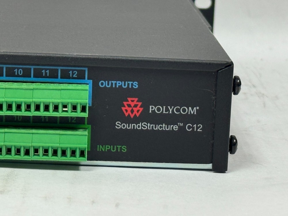 Polycom Soundstructure C12 Audio Processor Conference System