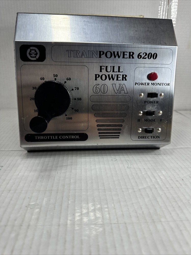MRC Train Power 6200 G / Ho / N Scale Transformer, Controller For Train Set