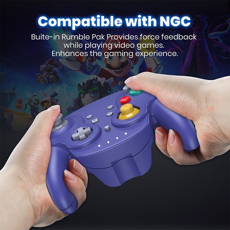 2.4G Wireless Gamecube Controller Rumble Gamepad for GameCube Wii NGC Console