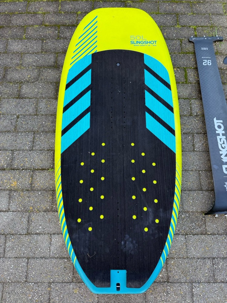 Complete Phantasm Setup with 50L Wingcraft V2 and Multiple Foils Good Condition