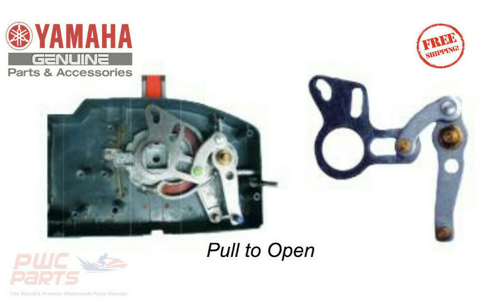 YAMAHA OEM 703 Remote Throttle Pull to Open Conversion Kit 703-48261-11-00