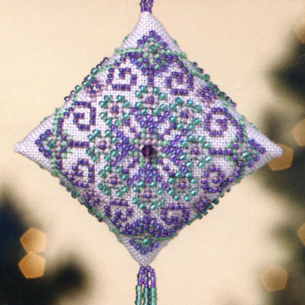 Royal Orchid Tiny Treasured Diamond Bead Kit Mill Hill 2013