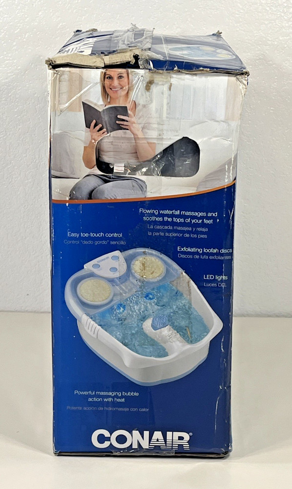 CONAIR Waterfall Foot Spa - Blue