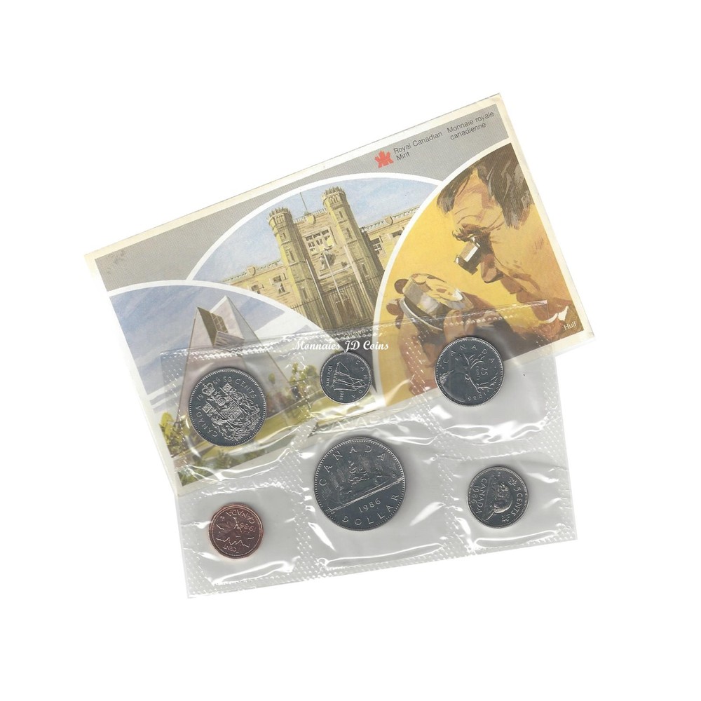 1986 Canada Proof Like Coin Set