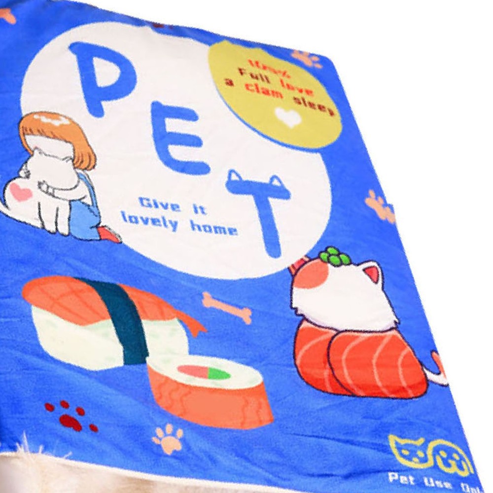 ⁺Snack Box Cat Bed Cartoon Rectangular Fully Enclosed Four Season Universal