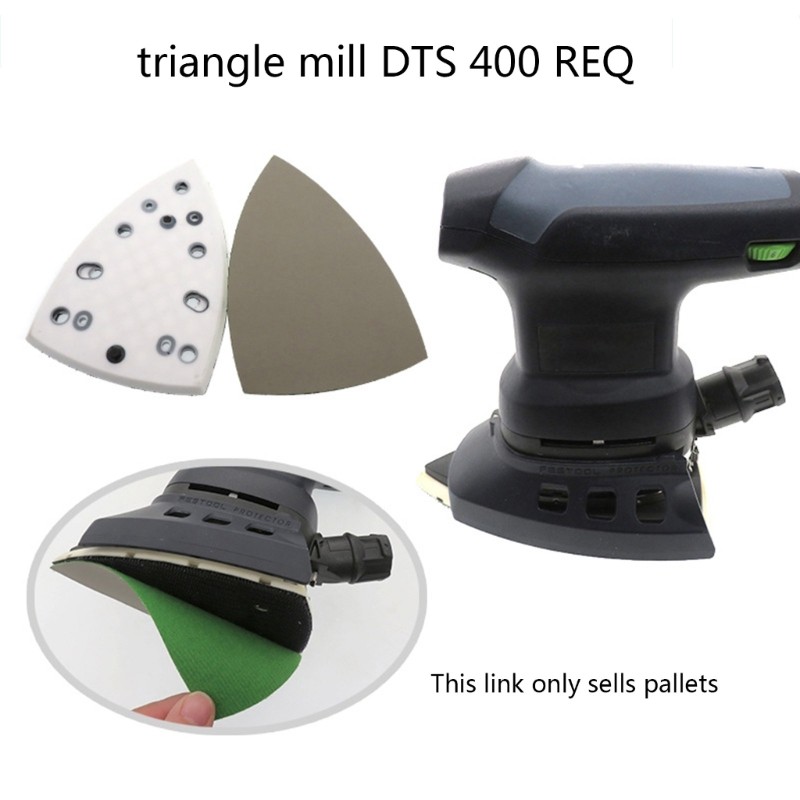 Triangular Hook and Sanding Disc for DTS 400-REQ Polishing Disc