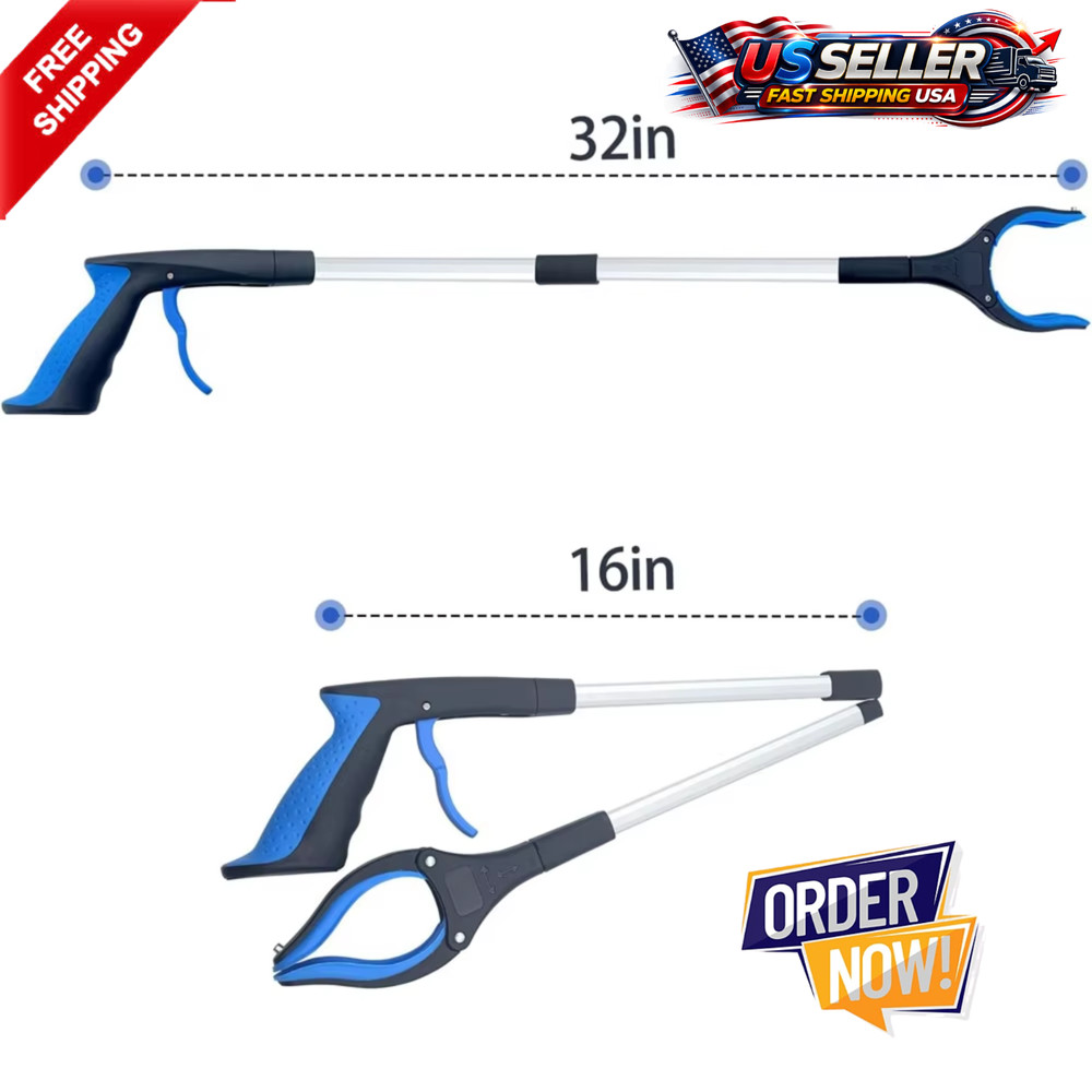 Foldable Gripper Extender Hand Tools Litter Reachers Pickers Collapsible Garbage