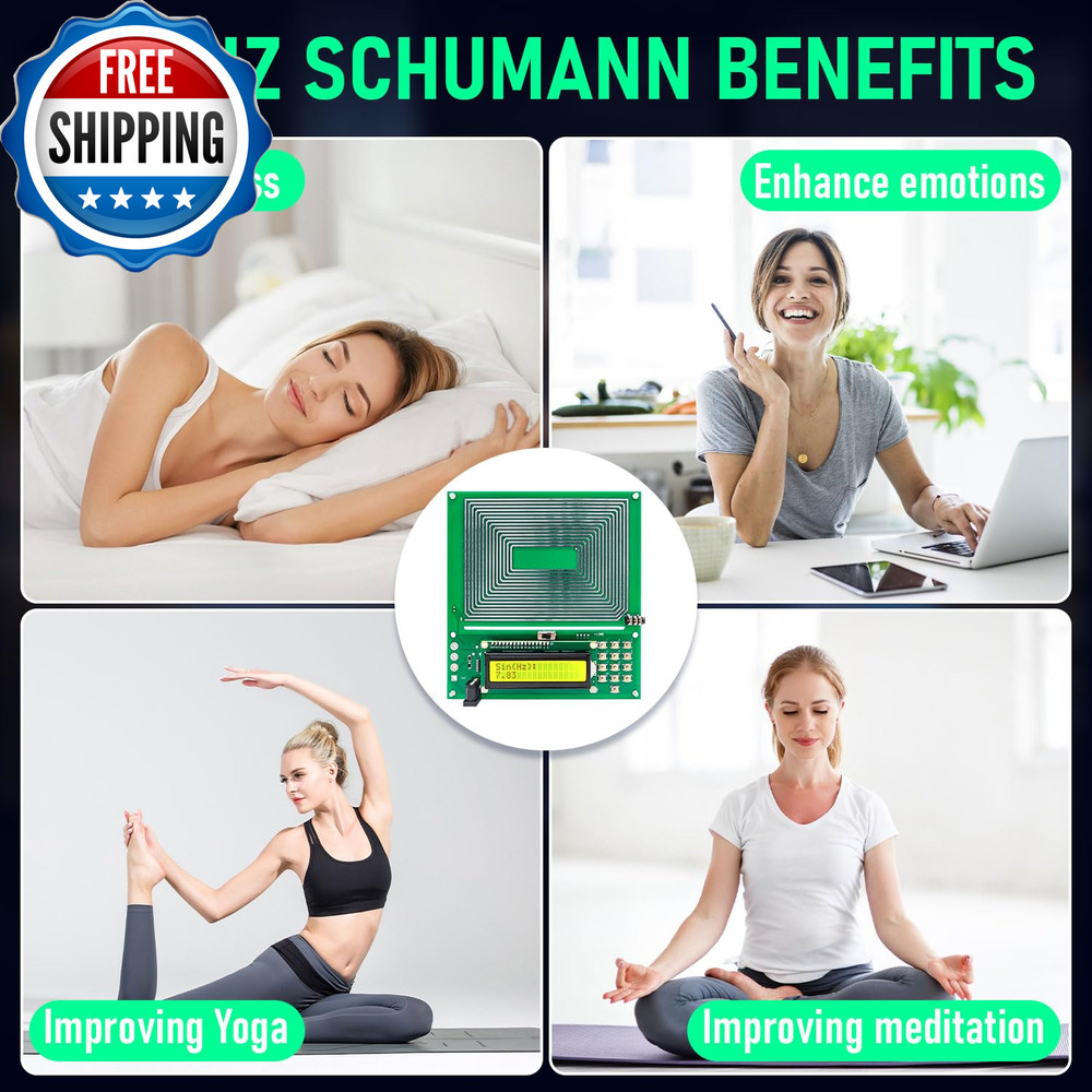 Schumann Wave Resonance Generator Frequency Healing Devices...