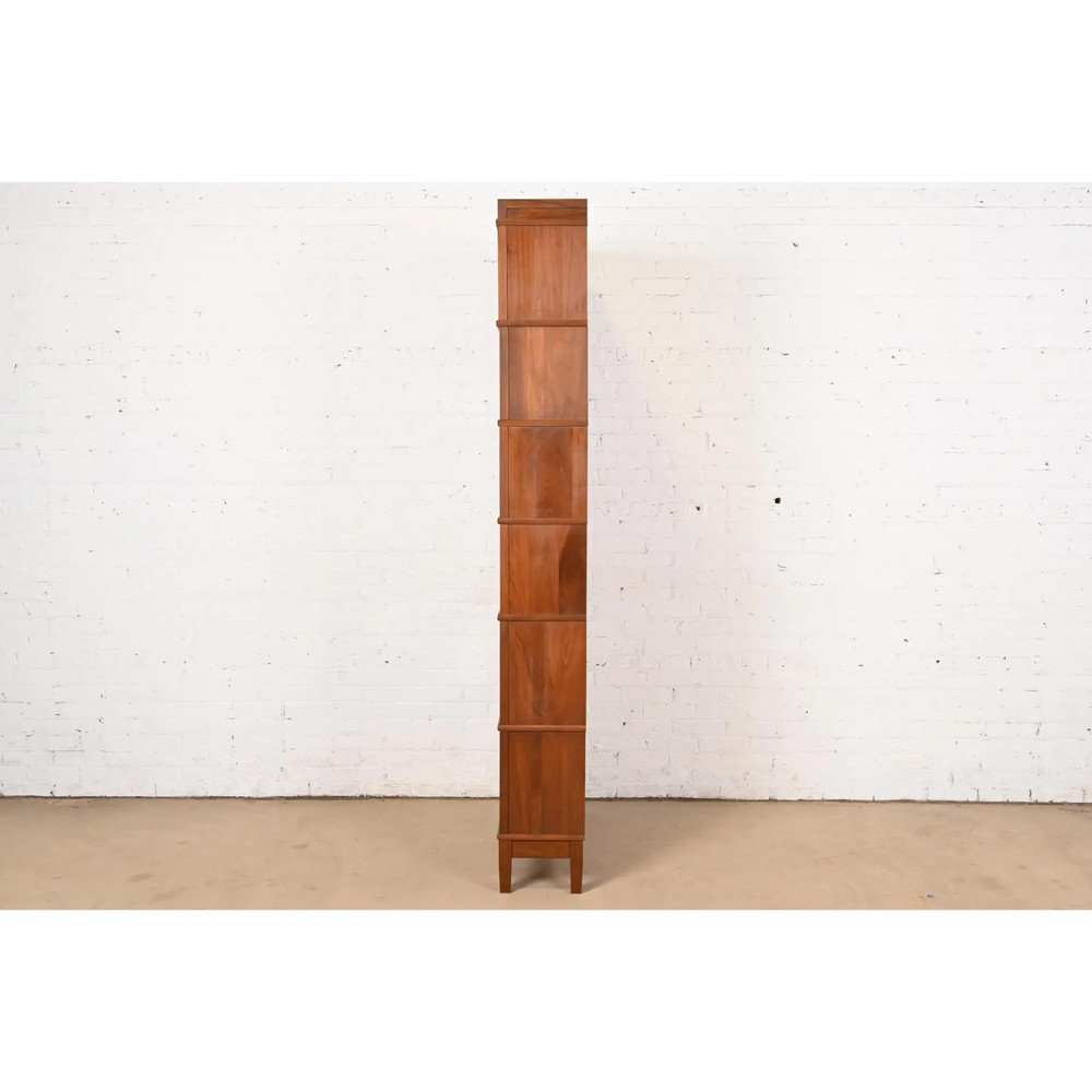 Arts & Crafts Walnut Six-Stack Barrister Bookcase by Hale