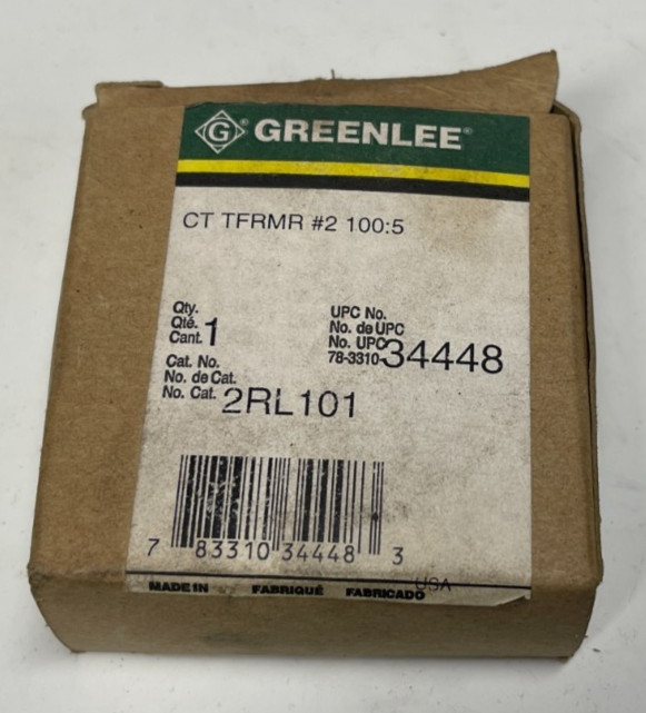 GREENLEE 2RL-101 / 2RL101 NEW