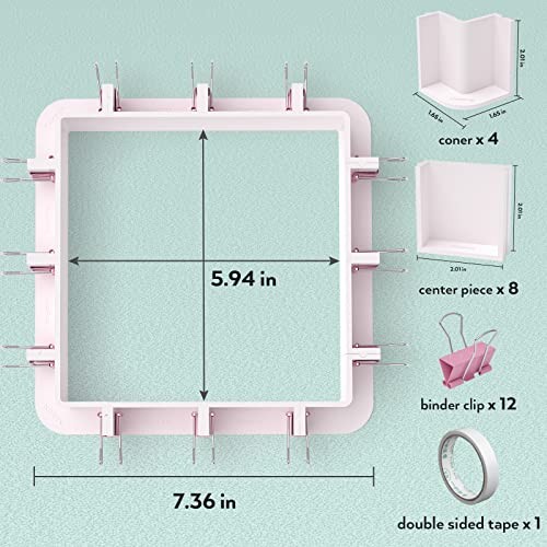 Adjustable Molds Housing for Silicone & Resin Molds, Reusable Plastic Frame