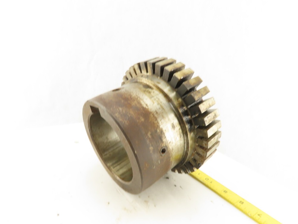 1001 Flexible Grid Coupling Hub 4" Keyed Bore 7.475" O.D.