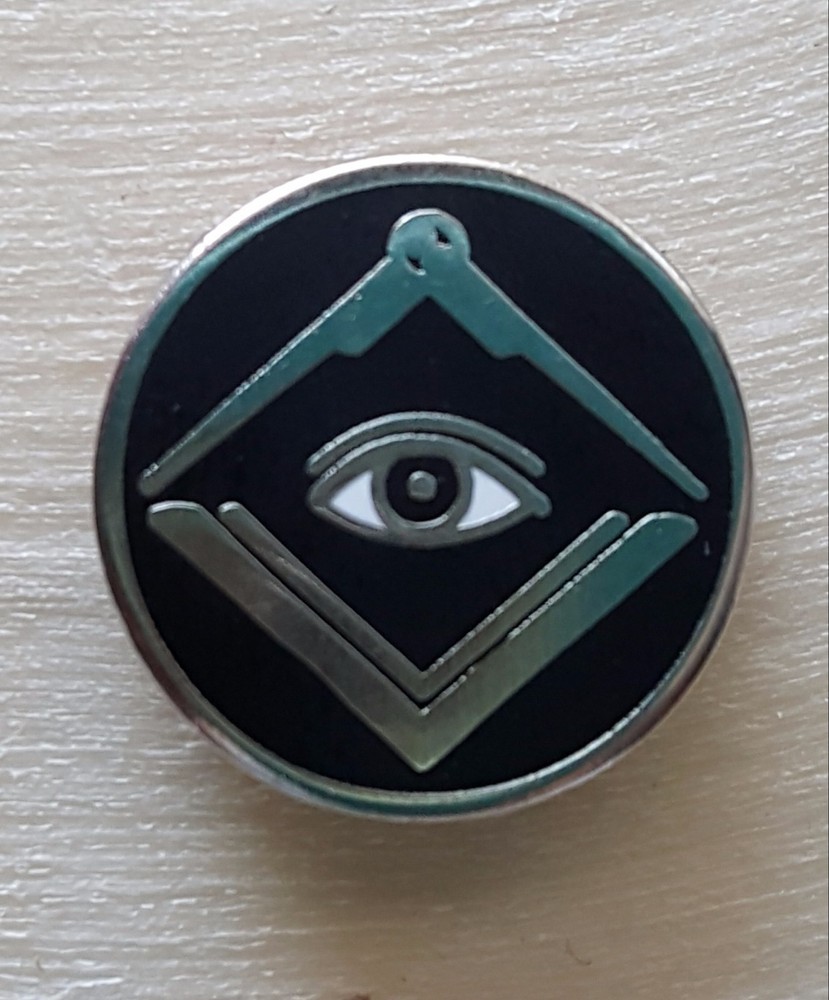 ALL SEEING EYE MASONIC MASON LODGE LAPEL PIN