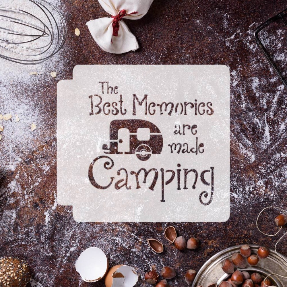 Camping Memories 783-E149 Stencil