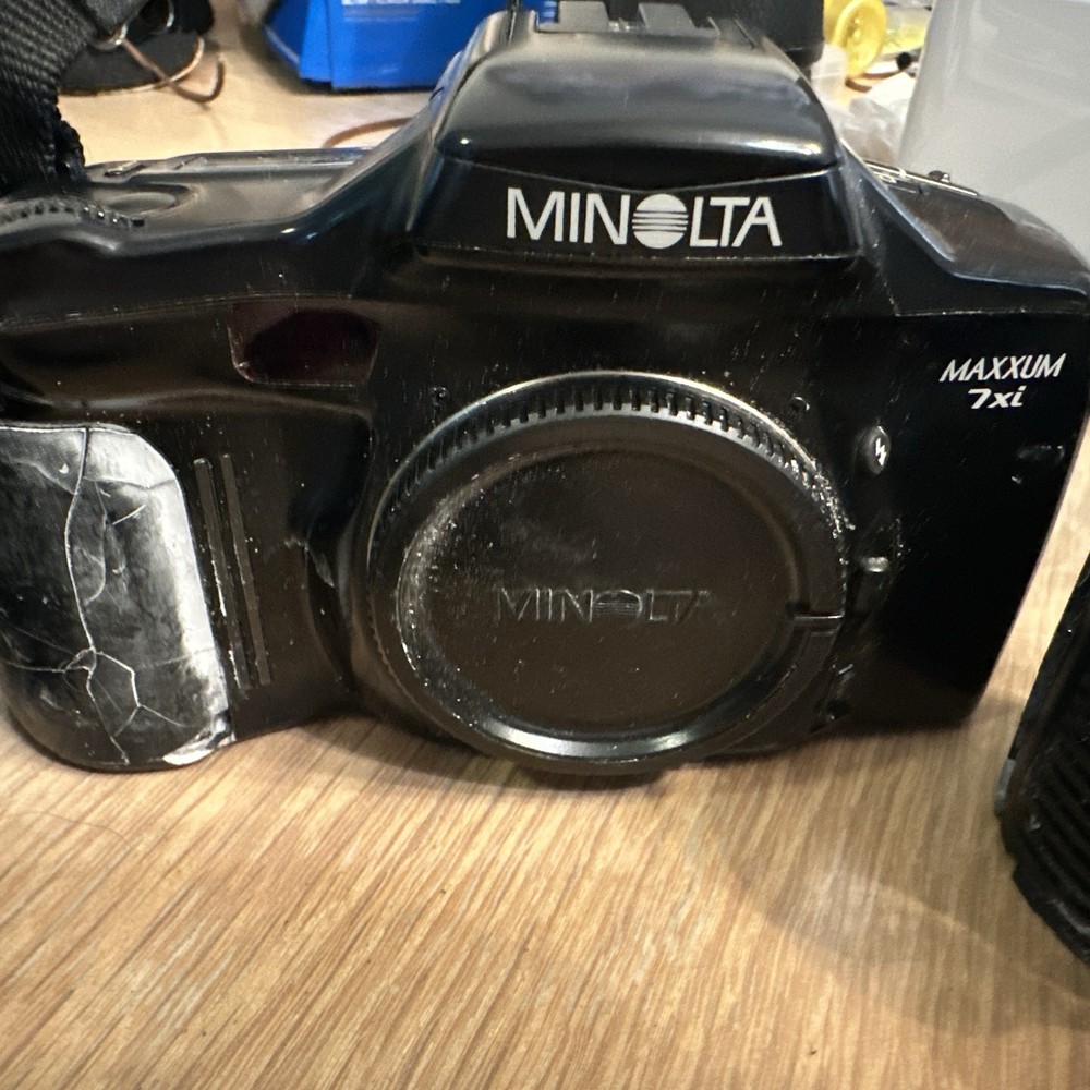 Minolta Camera Lot Flash Lenses