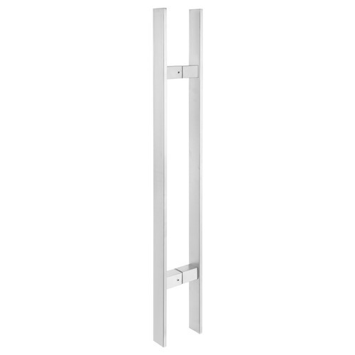 NEWStainless Steel Double Sided Push Pull Door Handle, H-shaped Door Pull Handle
